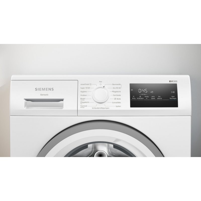 Siemens iQ300 WM14N127 machine à laver Charge avant 8 kg 1400 tr/min Blanc