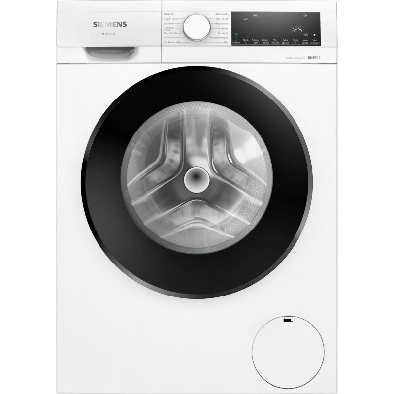 Siemens iQ500 WG34G2070 washing machine Front-load 8 kg 1400 RPM White
