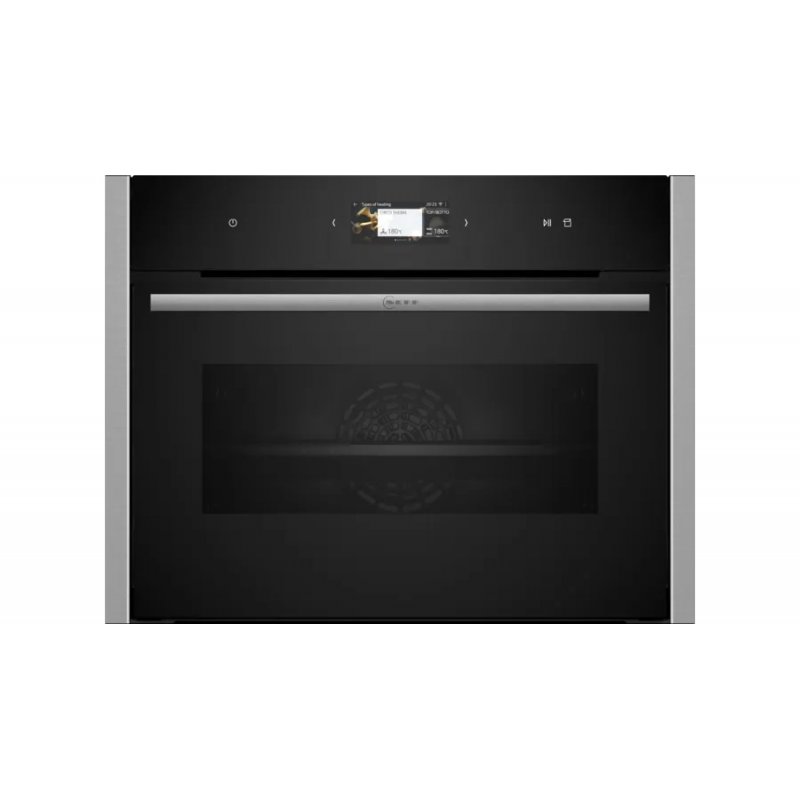 Neff C24FS31N0 four à vapeur Moyenne Noir, Acier inoxydable Tactile