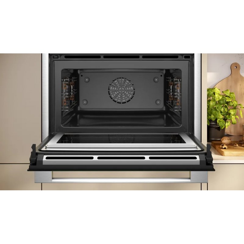 Neff N 90 C24MS31N0 oven 45 L 3600 W Black, Stainless steel