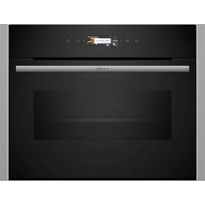 Neff N 70 C24MR21N0 oven 45 L Black, Stainless steel