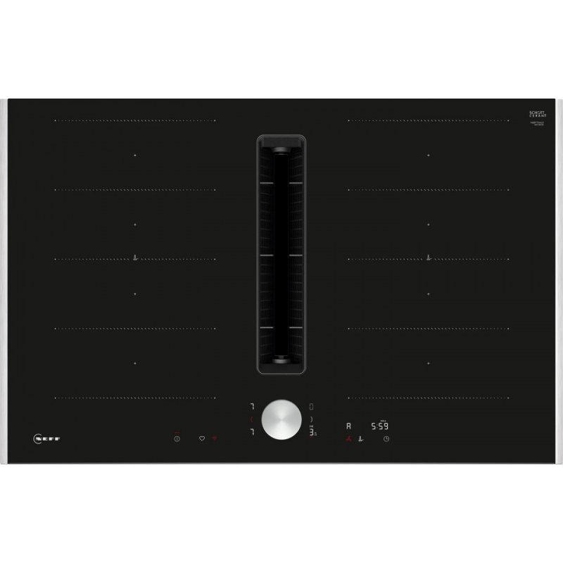 Neff V68TTX4L0 plaque Noir Intégré 80 cm Plaque avec zone à induction 4 zone(s)