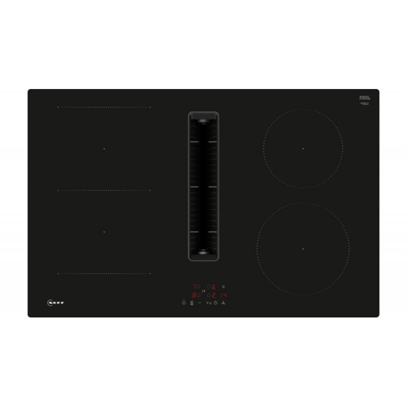 Neff V58NBS1L0 hob Black Built-in 80 cm Zone induction hob 4 zone(s)