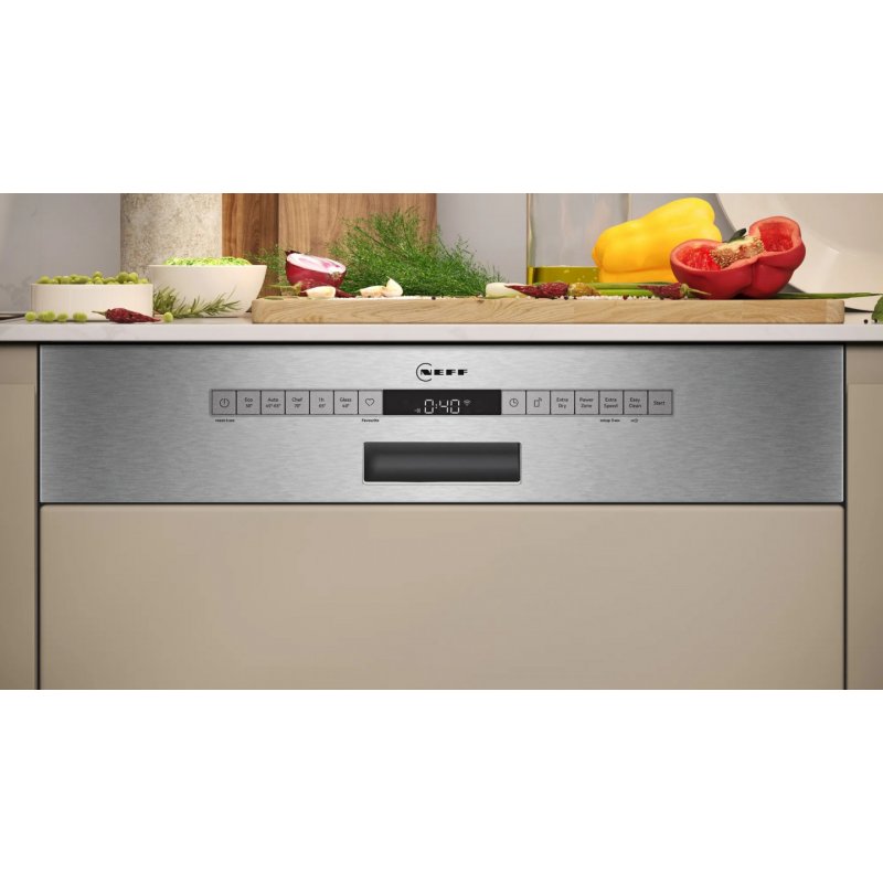 Neff S145HTS01E lave-vaisselle Semi-intégré 13 couverts D