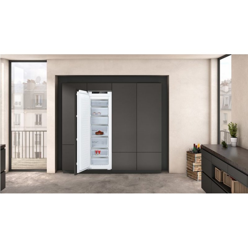 Neff GI7813CE0 congélateur Congélateur vertical Intégré 212 L E Blanc