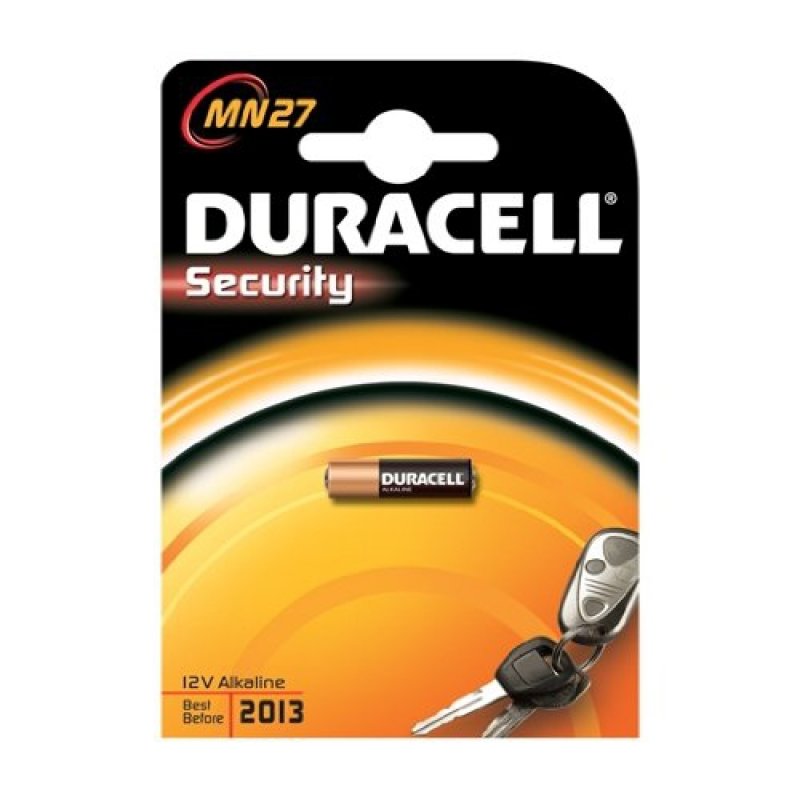 Battery Duracell 27A 10x1