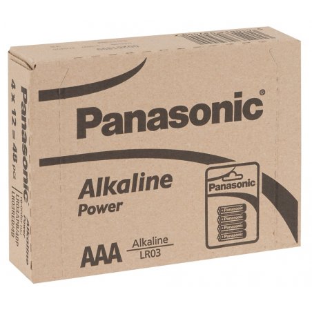 Battery Panasonic AAA 12x4