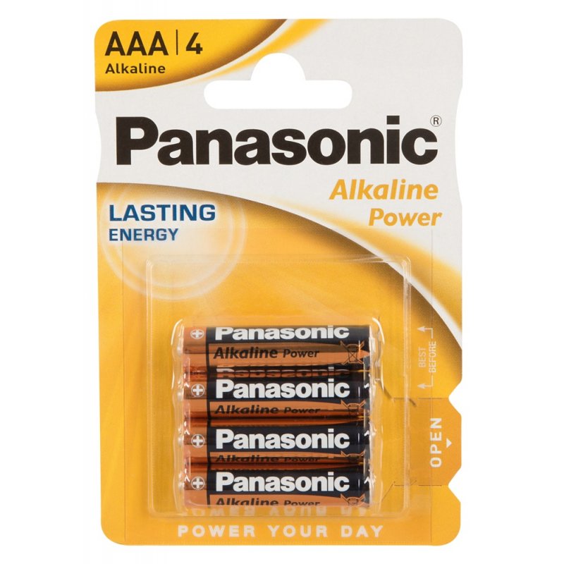 Battery Panasonic AAA 12x4