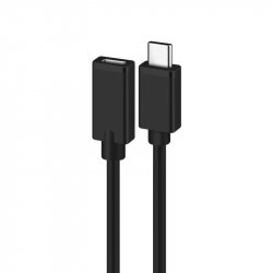 Ewent EC1037 USB cable 1.8 m USB 2.0 USB C Black