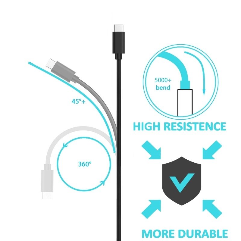 Ewent EC1037 câble USB 1,8 m USB 2.0 USB C Noir