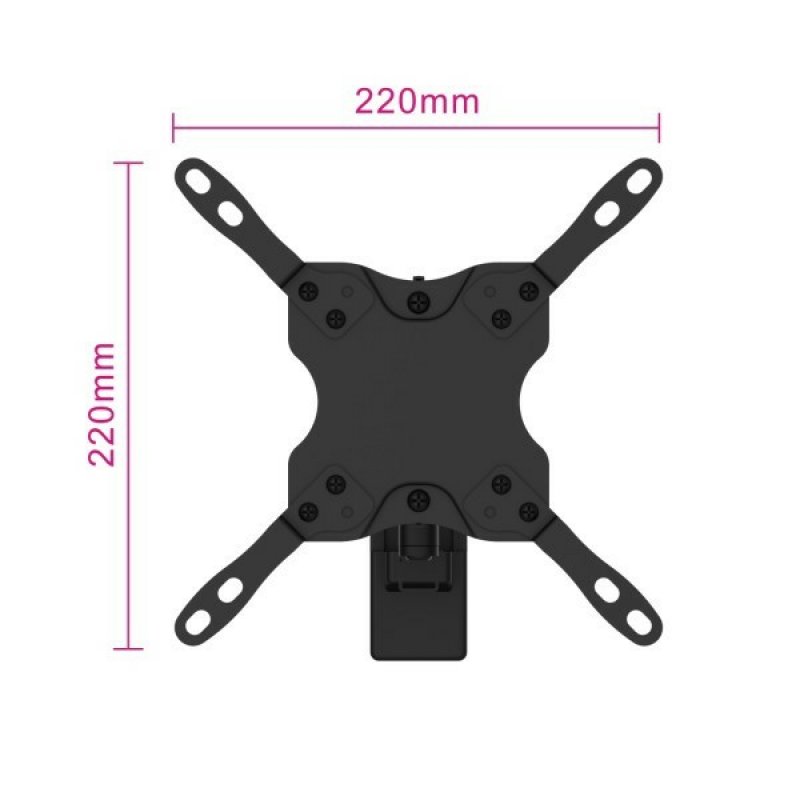 Ewent EW1522 TV mount 106.7 cm (42") Black