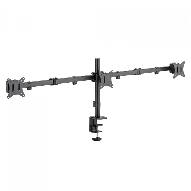 Ewent EW1513 monitor mount / stand 68.6 cm (27") Black Desk
