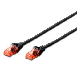 Ewent Patch Cable CAT 6 U/UTP 5,0mt black