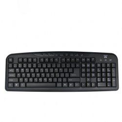 Ewent EW3195 keyboard USB QWERTZ Portuguese Black