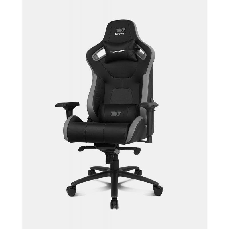 DRIFT DR600BGRAY video game chair Gaming armchair Padded seat Black, Grey