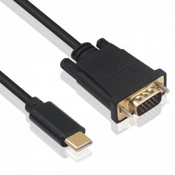 Ewent EC1052 câble vidéo et adaptateur 1,8 m USB Type-C VGA (D-Sub)