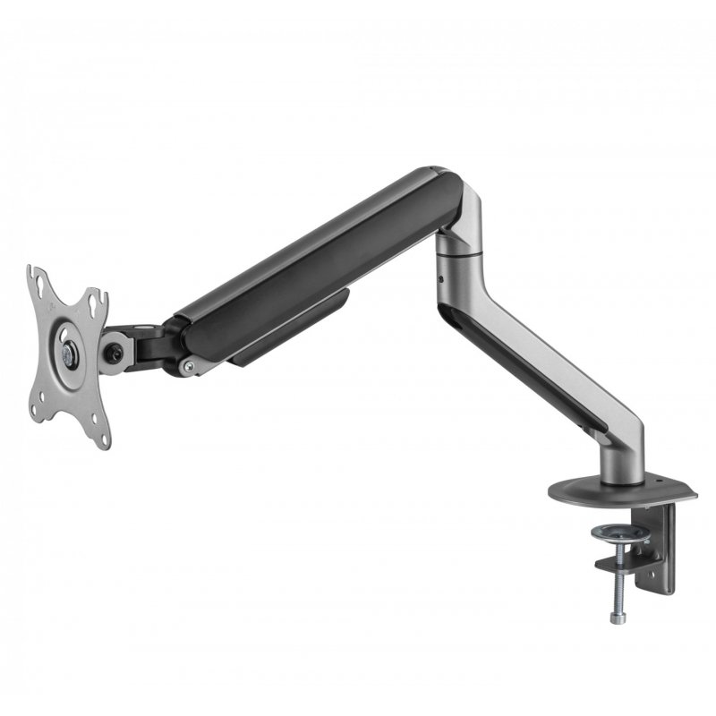 BRAZO AJUSTABLE GEMBIRD PARA MONITOR EN ESCRITORIO GRIS ESPACIAL