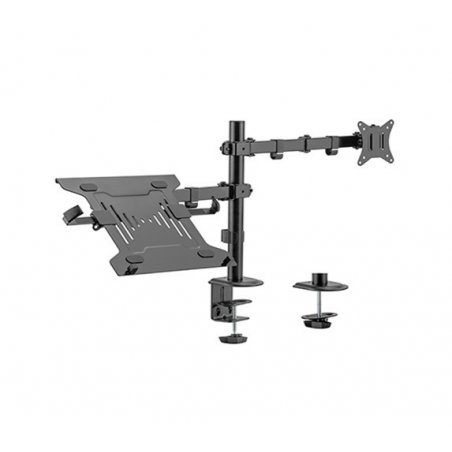 Gembird MA-DA-03 support d'écran plat pour bureau 81,3 cm (32") Noir