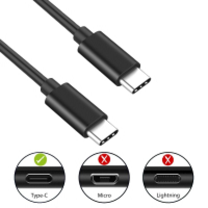 Ewent EC1036 USB cable 1.8 m USB 2.0 USB C Black