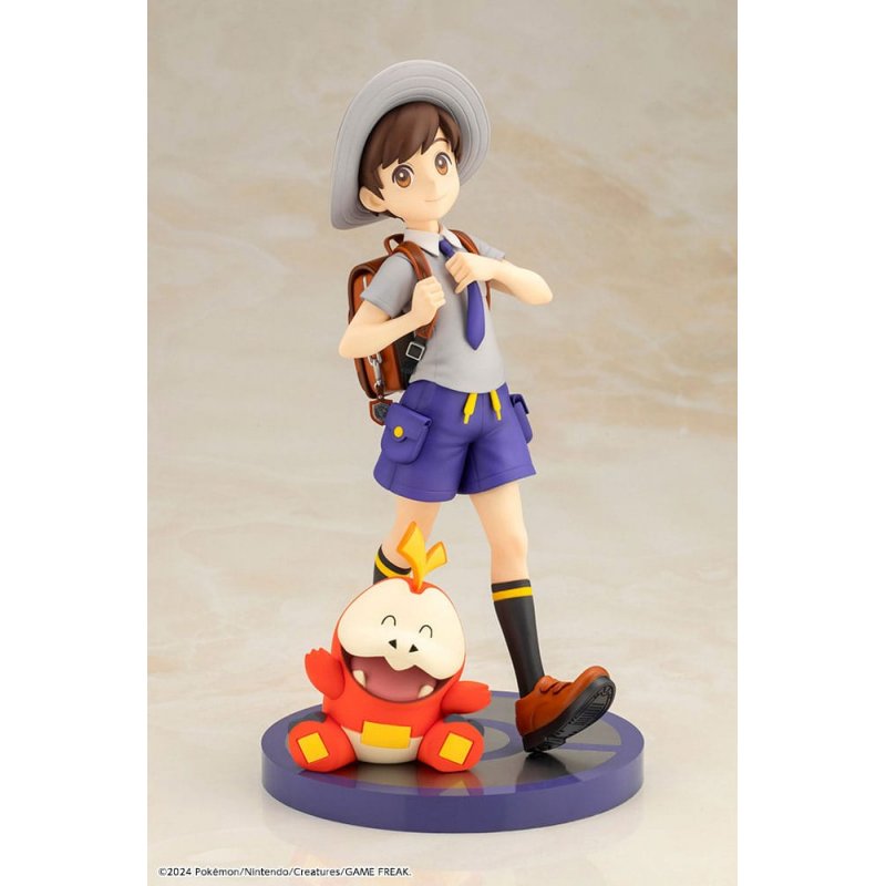 Pokémon statuette PVC ARTFXJ 1/8 Florian with Chochodile 20 cm