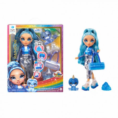Rainbow High Classic Rainbow Fashion Doll- Skyler (blue)