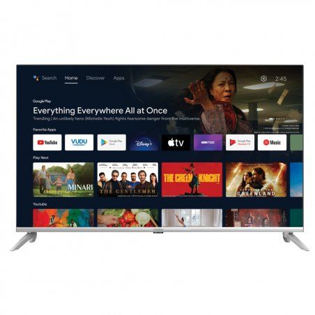 Strong 43UD6593 TV 109.2 cm (43") 4K Ultra HD Smart TV Wi-Fi Silver 250 cd/m²