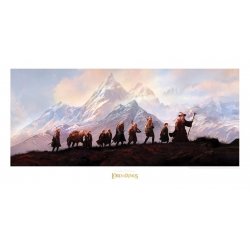 Le Seigneur des Anneaux impression Art Print The Fellowship of the Ring: 20th Anniversary 59 x 30 cm
