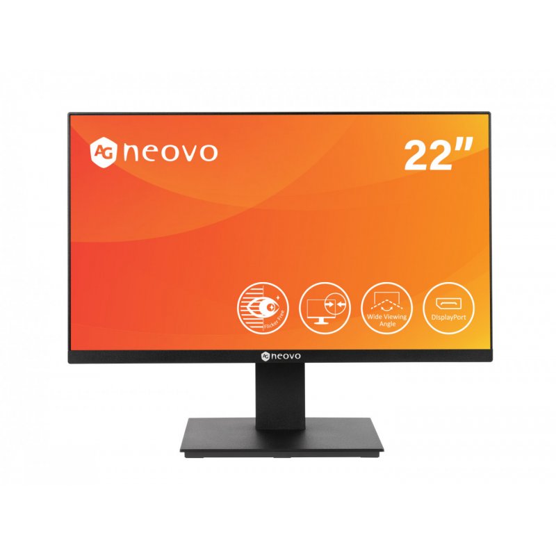 AG Neovo LA-2202 LED display 54,6 cm (21.5") 1920 x 1080 pixels Full HD LCD Noir