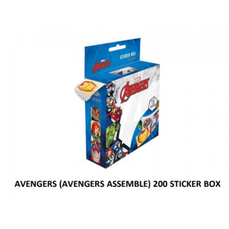 AVENGERS - Avengers Assemble - Boîte à stickers (200)
