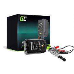 Green Cell ACAGM05 Chargeur de batterie pour véhicules 2/6/12 V Noir