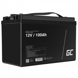 Green Cell AGM30 batterie de véhicule Sealed Lead Acid (VRLA) 100 Ah 12 V Marine / Loisirs