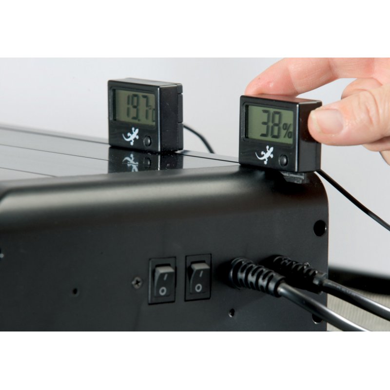 Exo Terra PT2472 environment thermometer Electronic thermometer Terrarium Black