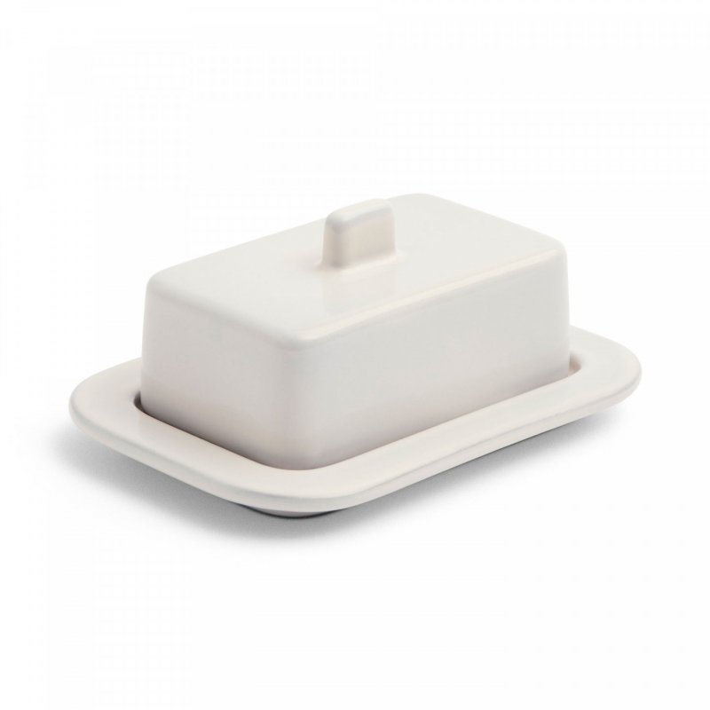 HAY - Barro Butter Dish - Off-white