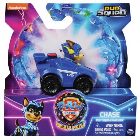 PAW Patrol : La Super Patrouille le film, Pup Squad Racers Chase à collectionner, voiture Super Patrouille, jouets