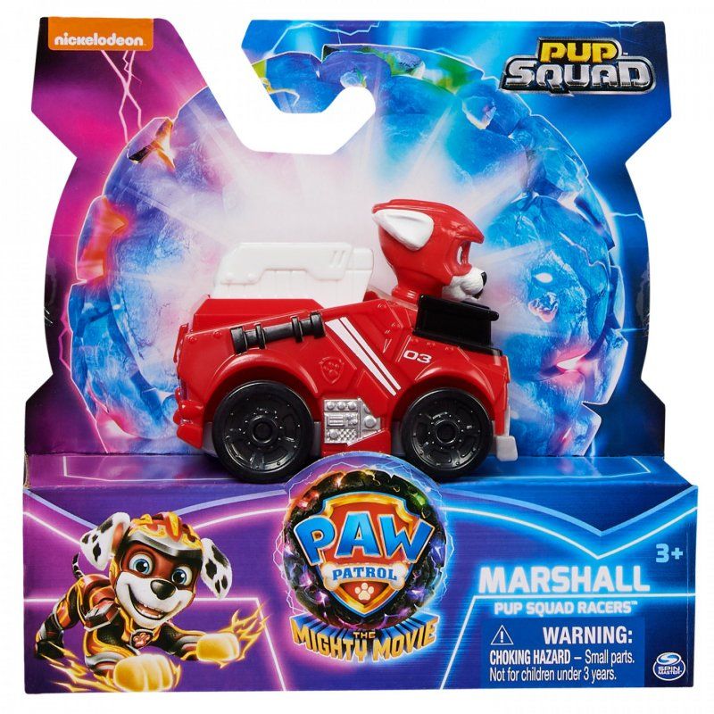 PAW Patrol : La Super Patrouille le film, Pup Squad Racers Chase à collectionner, voiture Super Patrouille, jouets