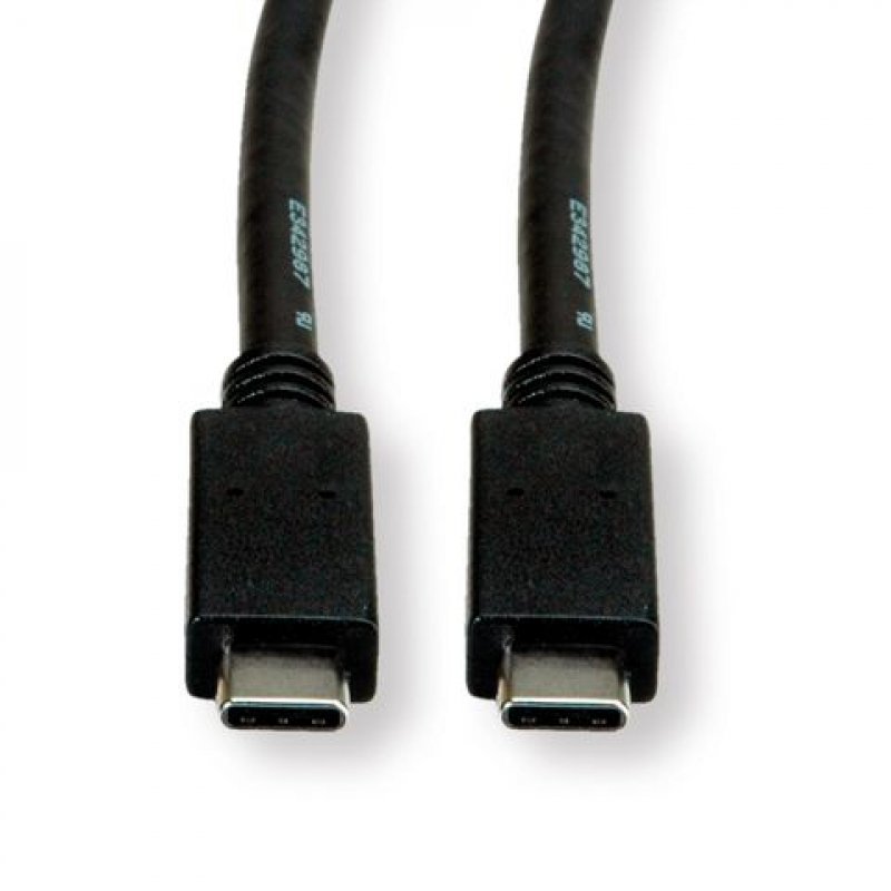 Secomp 11.44.9052 USB cable 0.5 m USB 3.2 Gen 2 (3.1 Gen 2) USB C Black