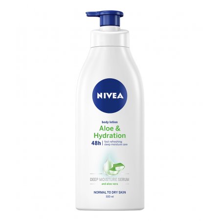 NIVEA Crema Corpo Aloe Idratante Pump 500 ml Cream Women
