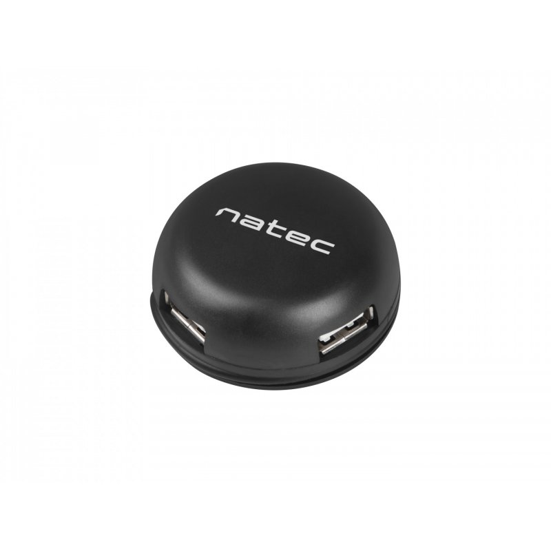 HUB NATEC BUMBLEBEE 4 PUERTOS USB 2.0 NEGRO