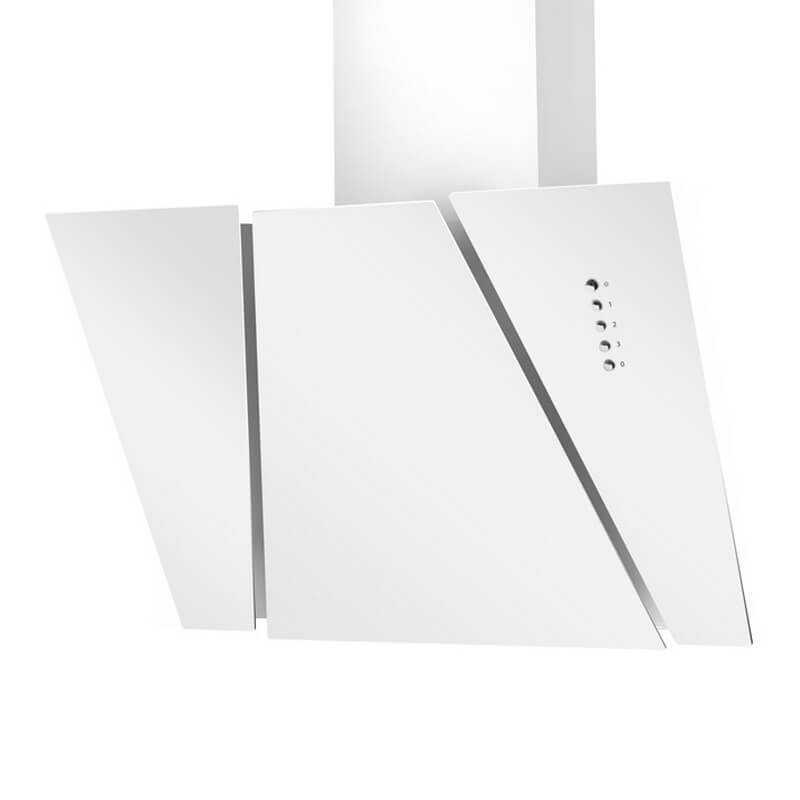 Akpo WK4CETIASECO50BI cooker hood Wall-mounted White 450 m³/h