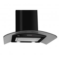 Akpo WK-4 Largo Eco Wall-mounted Black, Stainless steel 450 m³/h