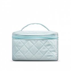 Gillian Jones - Beauty Box in quilted nylon Blue