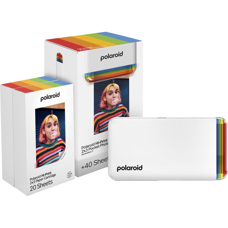 Polaroid - Hi-Print Gen 2 E-Box - White