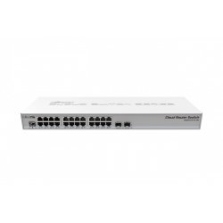 Mikrotik CRS326-24G-2S RM network switch Managed L2 Gigabit Ethernet (10/100/1000) Grey