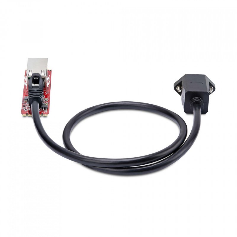 StarTech.com Carte Réseau M.2 2280 à 1 Port 2.5 GbE, Vitesses Multi-Gigabit (2.5G/1G/100M/10M), NIC NBASE-T