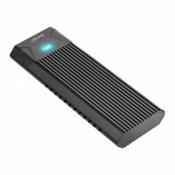 InLine 00031H Boîtier de disques de stockage Enceinte ssd Noir M.2
