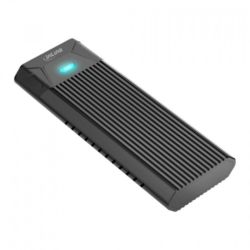 InLine USB3.2 Gen.2 USB-C to M.2 SSD (PCIe NVMe & SATA) Enclosure