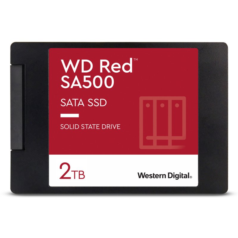 WD SSD 2.5" 2TB Red / NAS 24x7 /SATA3 (Di)