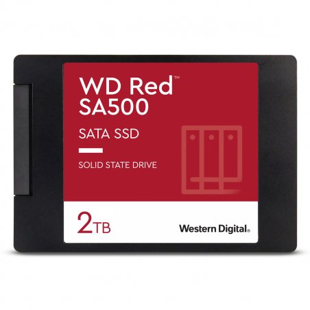 WD SSD 2.5" 2TB Red / NAS 24x7 /SATA3 (Di)