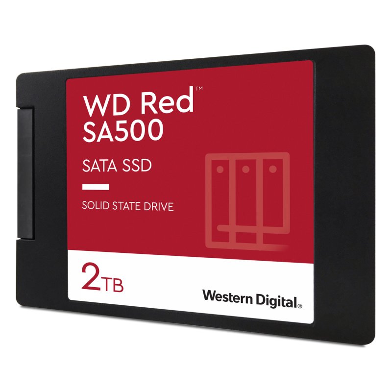 WD SSD 2.5" 2TB Red / NAS 24x7 /SATA3 (Di)
