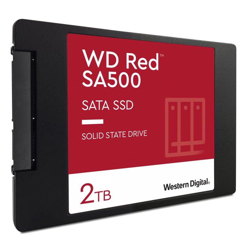 WD SSD 2.5" 2TB Red / NAS 24x7 /SATA3 (Di)